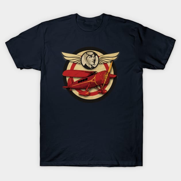 Vintage Amelia Aircraft T-Shirt by CTShirts